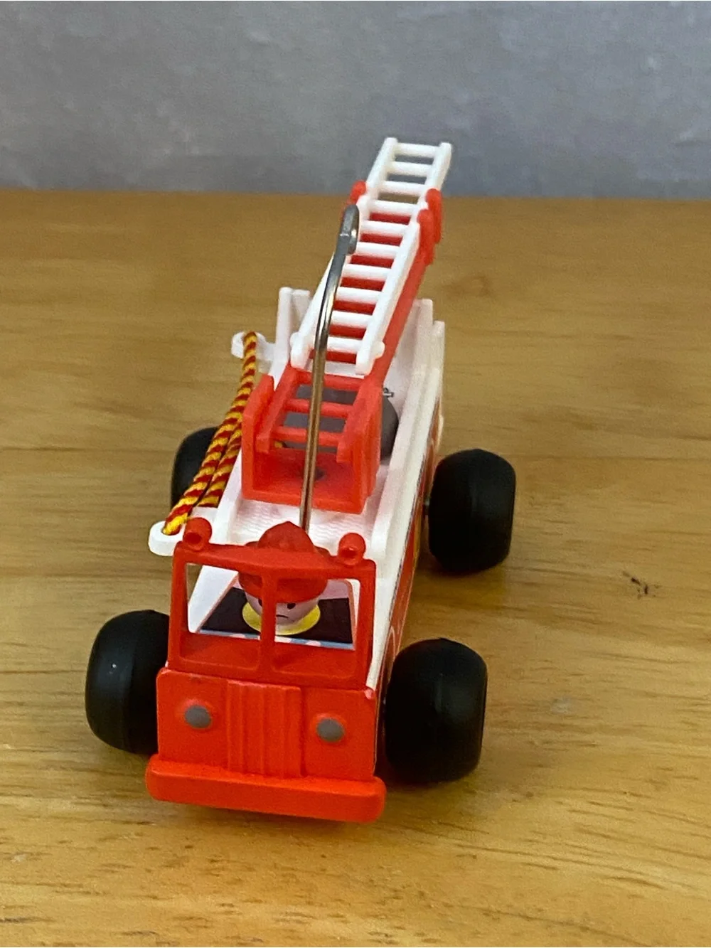 2021 Hallmark Fisher-Price Little People Vintage Fire Engine Ornament